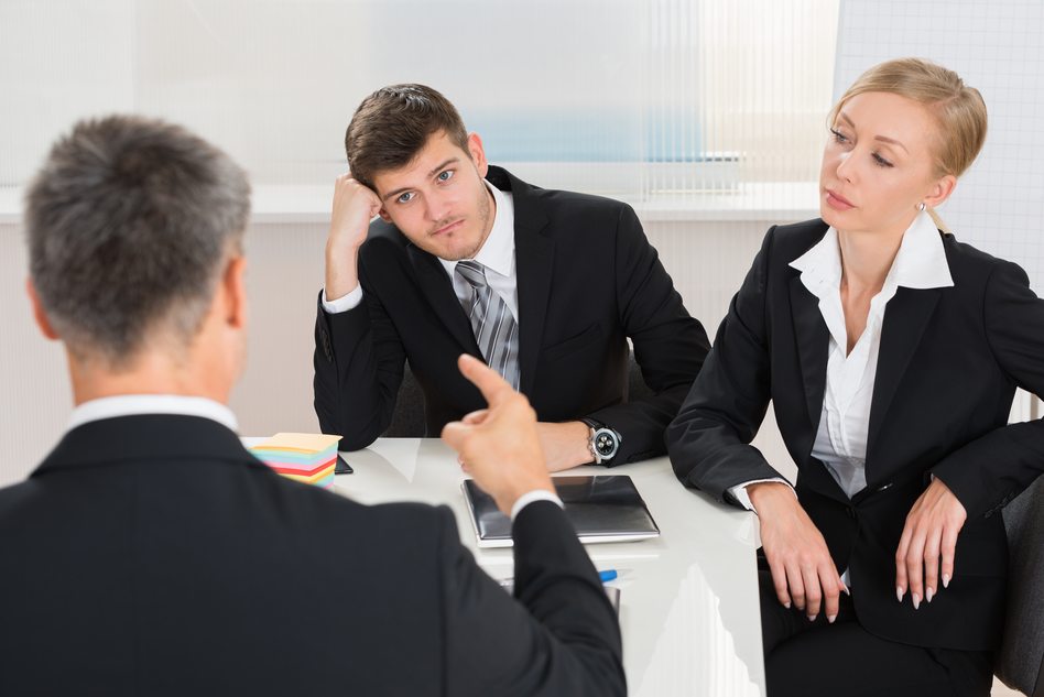 Businesspeople Having Argument At Workplace